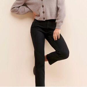 DL1961 Women's Black ankle straight leg jeans-26 Waist